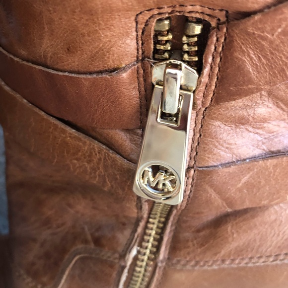 Michael Kors Tan Over the Knee Boots - Picture 4 of 7